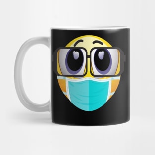 Safety Mask Emoji Mug